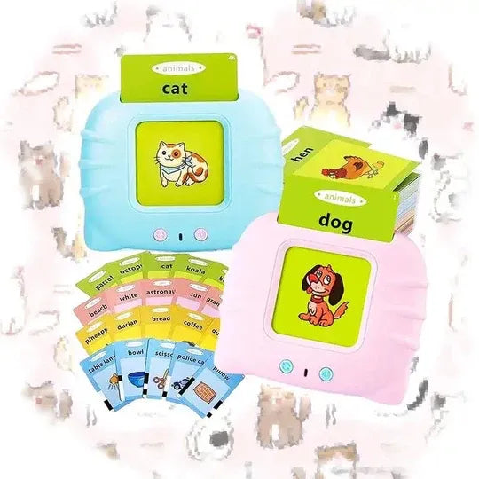 Talking Flash Card Educational Game Set for Preschool Kids