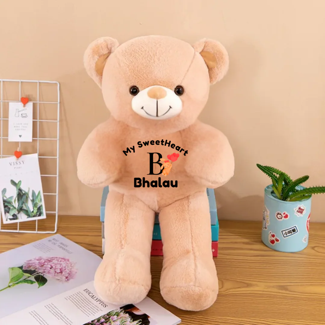 Customised Teddy | 3 Colors | 4 sizes | 2 Scents