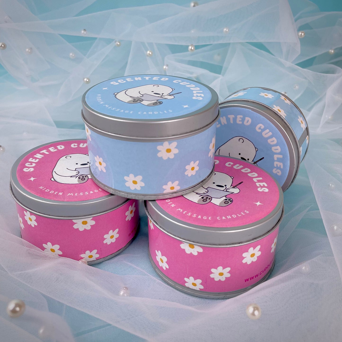 Meri Jaan Hain Aap | Hidden Message Candle | 3 Scents