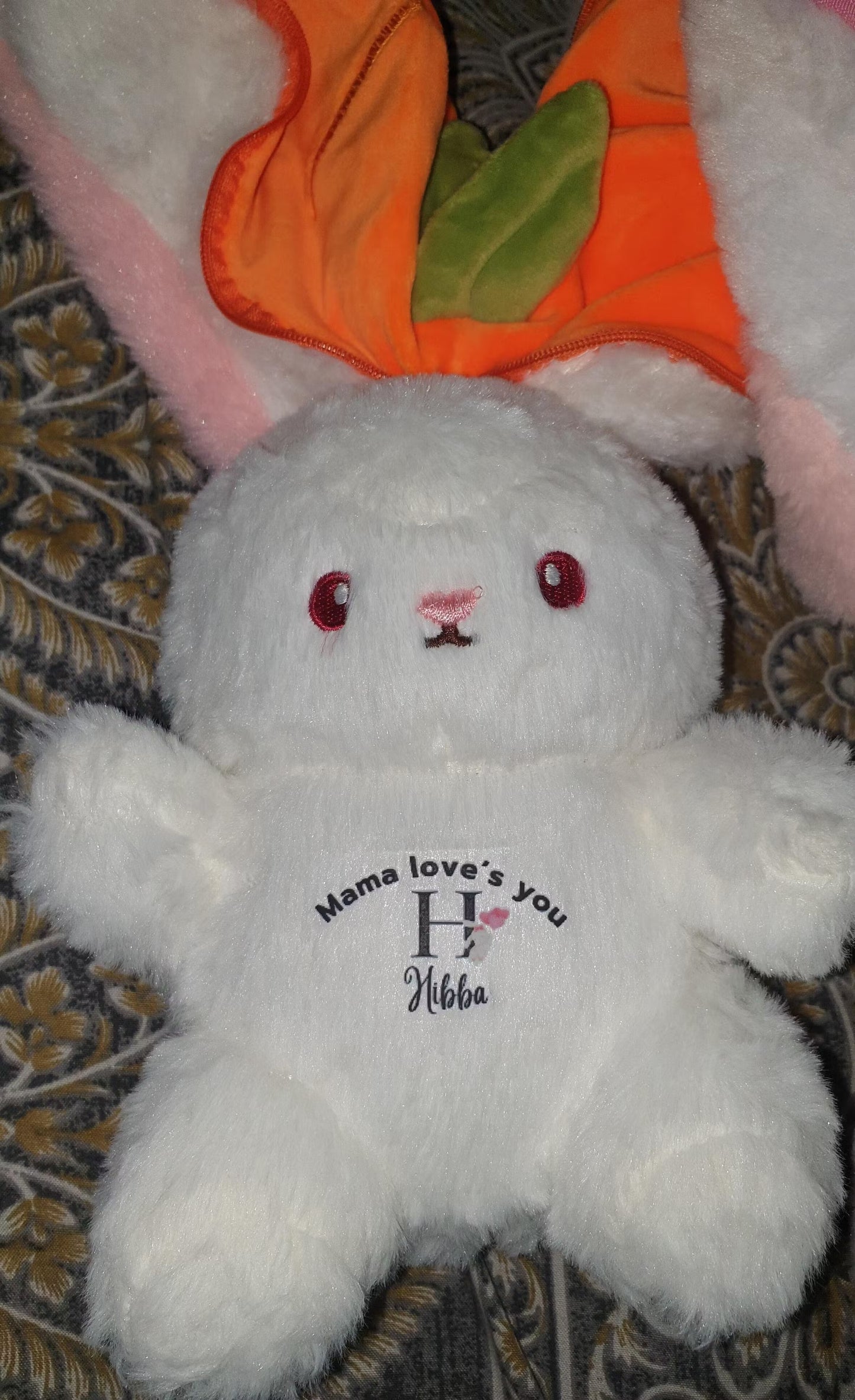 Strawberry Bunny | Customised Plushie | Scented | 3 Sizes