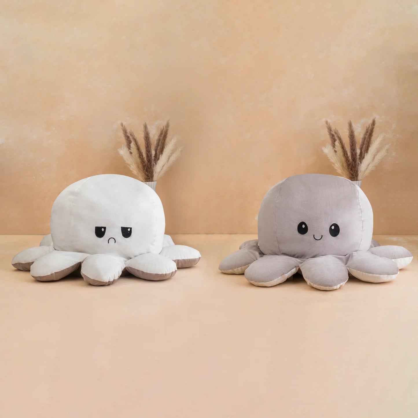 Octopus | White-Grey | 80cm
