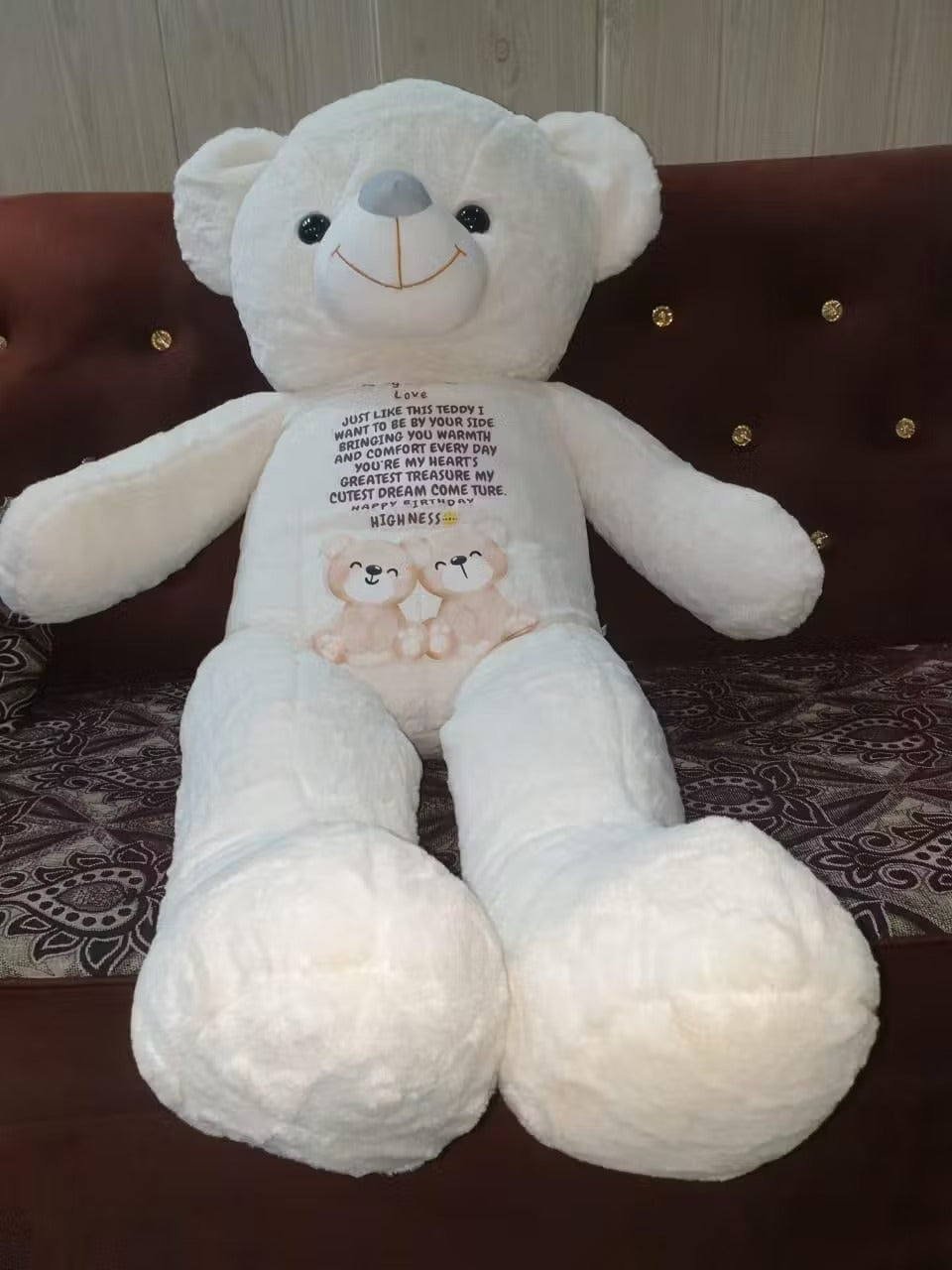 Customised Teddy | 3 Colors | 4 sizes | 2 Scents