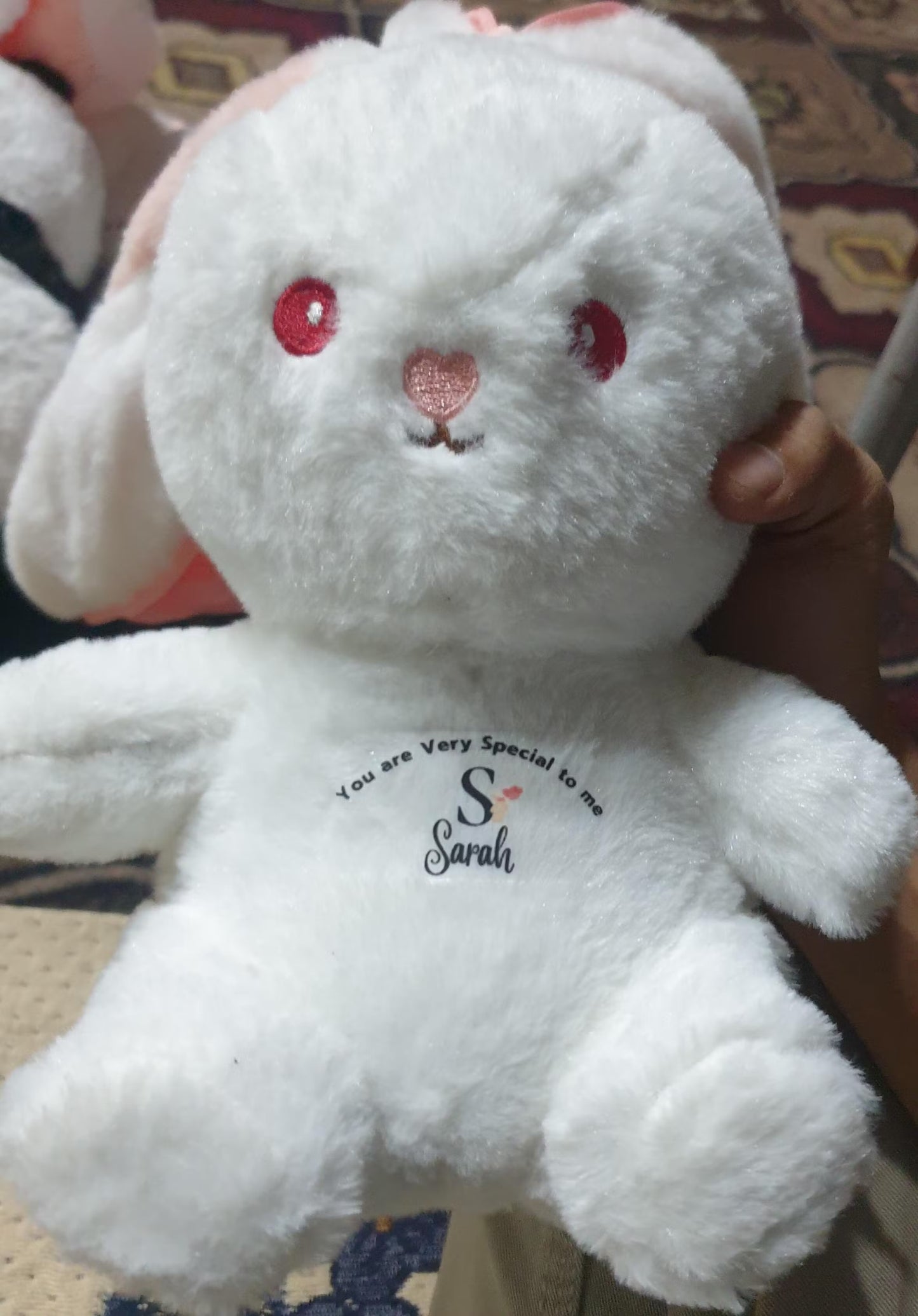 Strawberry Bunny | Customised Plushie | Scented | 3 Sizes
