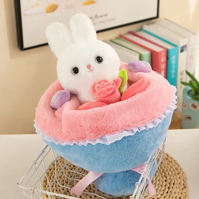 Customised Plush Bouquet | 2 Bouquets | Blue & Pink | Early Bird Prices