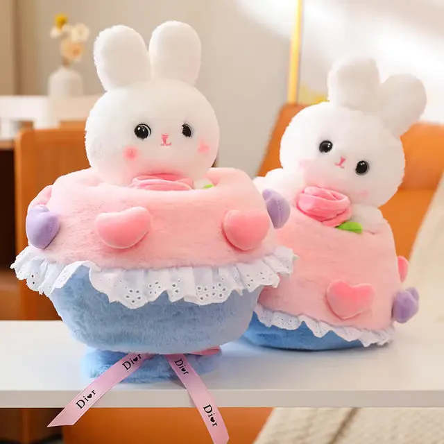 Customised Plush Bouquet | 2 Bouquets | Blue & Pink | Early Bird Prices