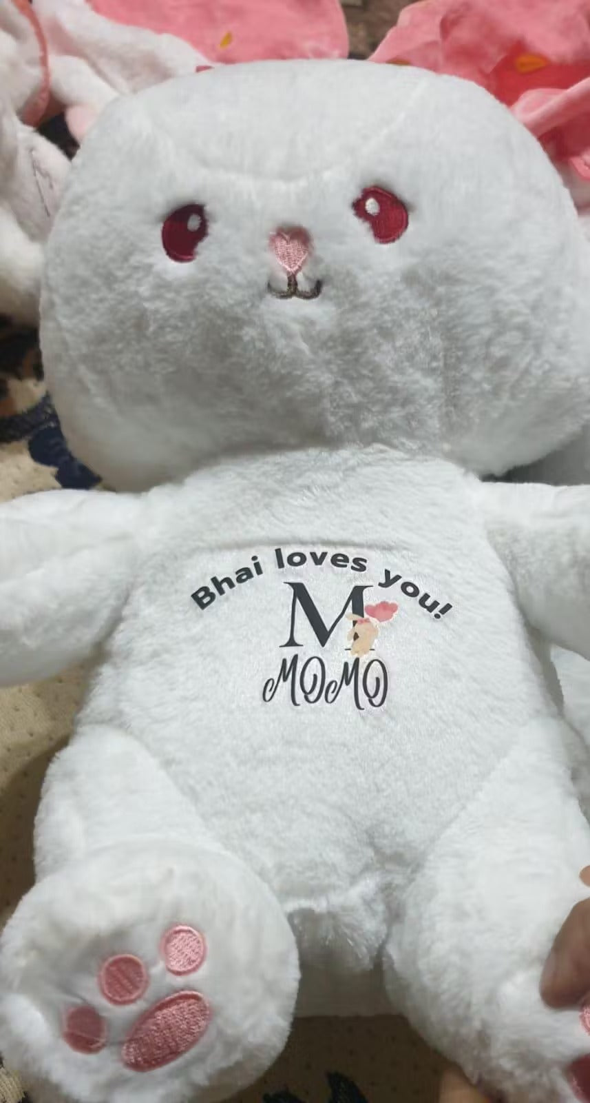 Strawberry Bunny | Customised Plushie | Scented | 3 Sizes
