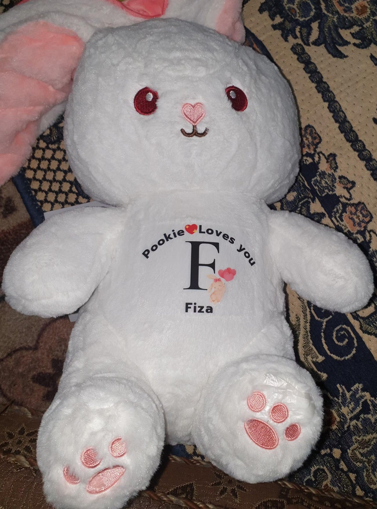 Strawberry Bunny | Customised Plushie | Scented | 3 Sizes