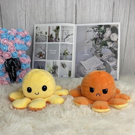 Reversible Octopus | Yellow-Orange