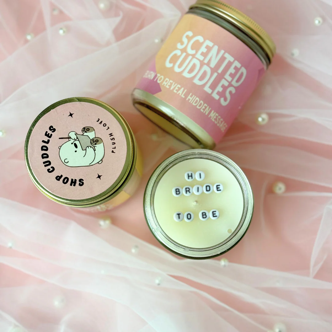 Hidden Message Candle + Lucifer Cat😺 (Cuddle Bundle)