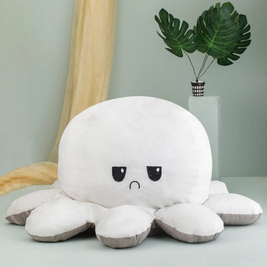 Octopus | White-Grey | 80cm