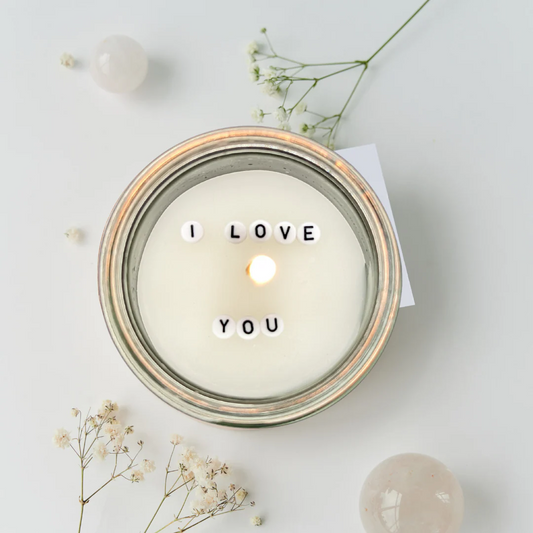 I Love You | Hidden Message Candle | 3 Scents