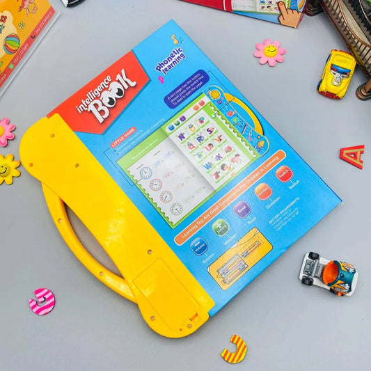 Intelligence Book English Letters Words Learning Language E-book Toddlers Preschool Educational Toys
