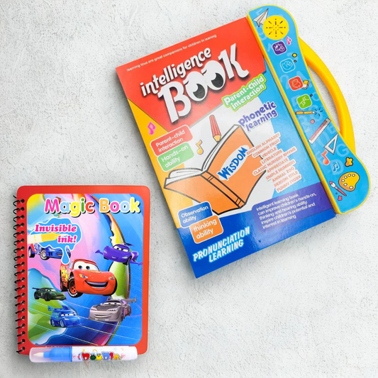 Intelligence Book English Letters Words Learning Language E-book Toddlers Preschool Educational Toys